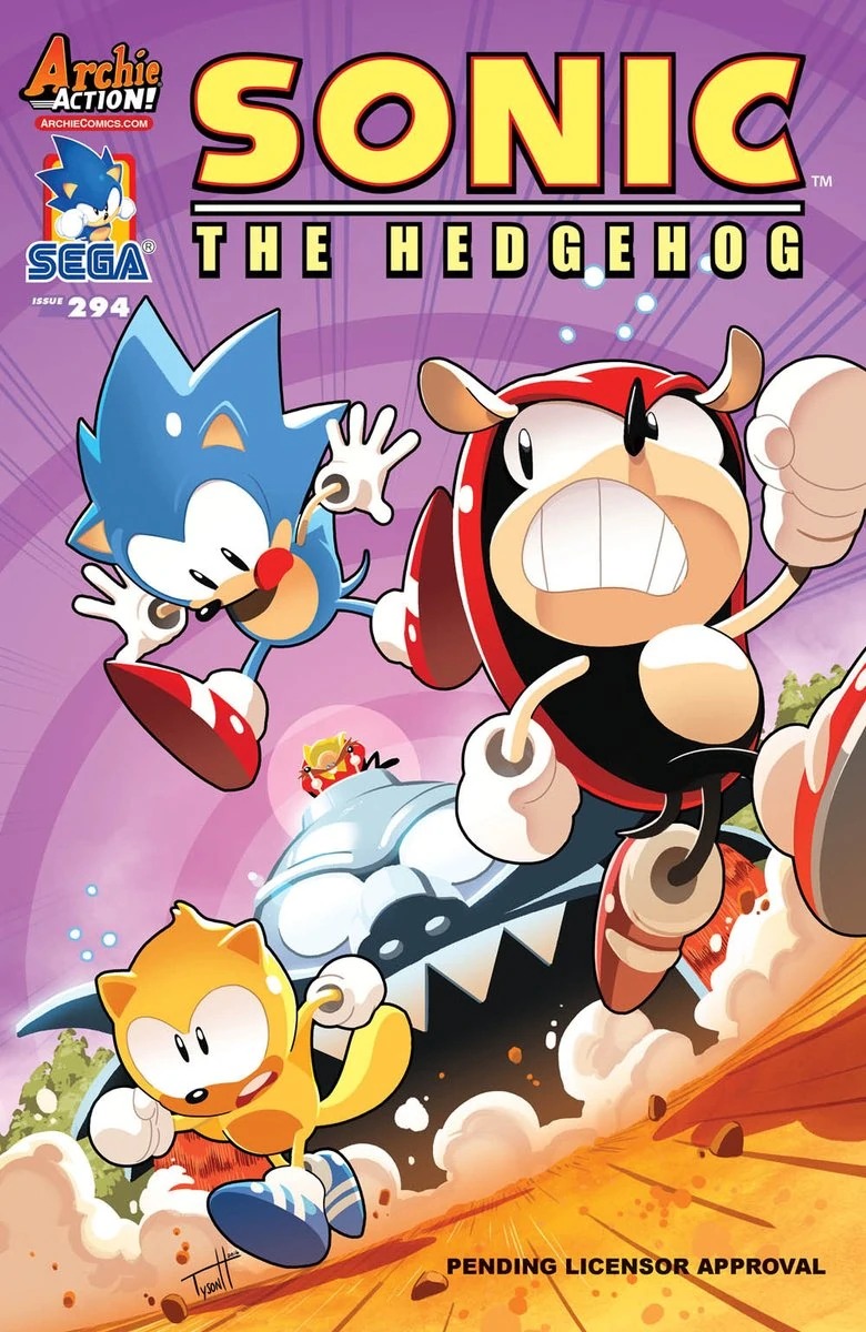 Sonic The Hedgeblog — Mighty's lost it, from Archie's 'Sonic The