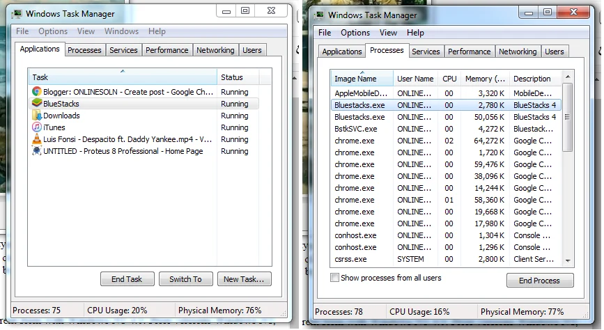 Close all application running background on your computer | Increase your computer speed | Windows Task Manager