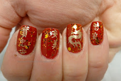 chinese nail designs happy dragon nails latest before idea teeny late bit golden gold finger excited turned rare those times