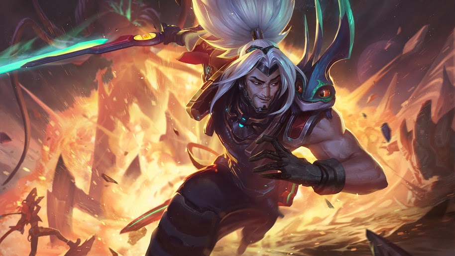 Image result for yasuo splash art