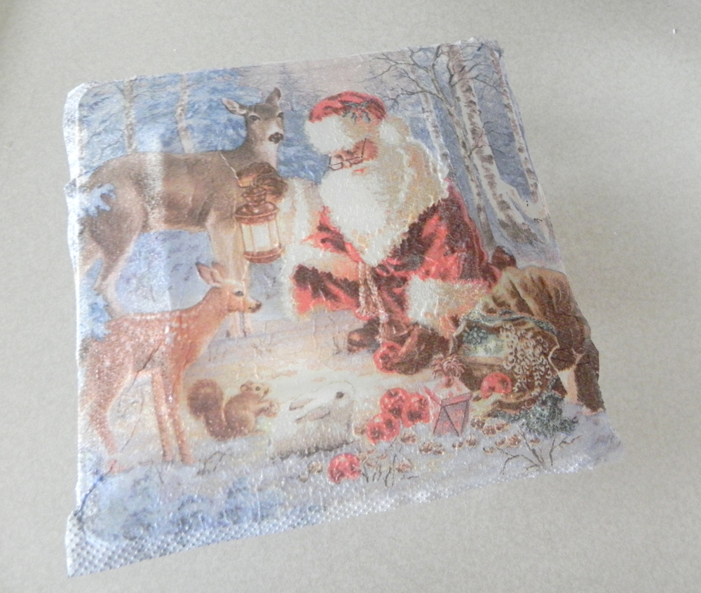 SybillinartNews Decoupage a glass plate Tutorial