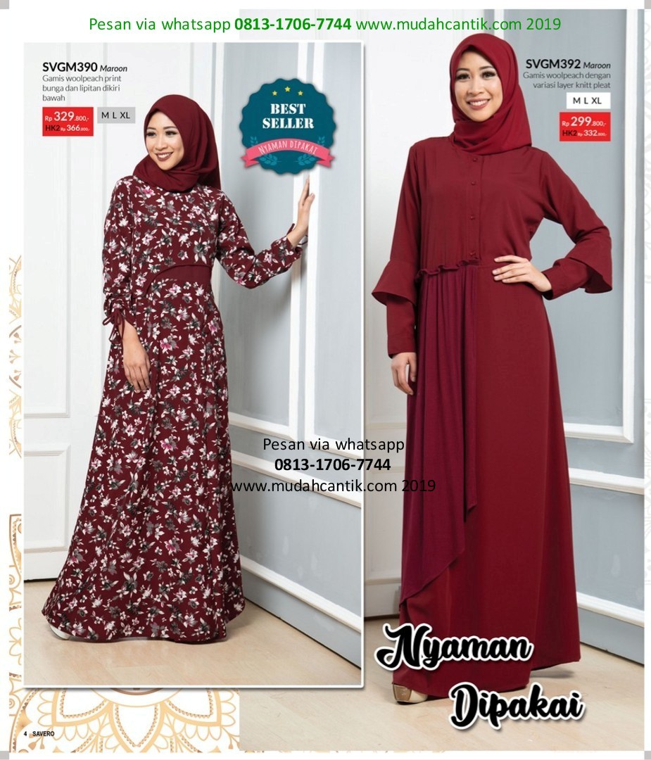 Butik Baju Muslim Terbaru 2019 Gamis Couple Sarimbit 