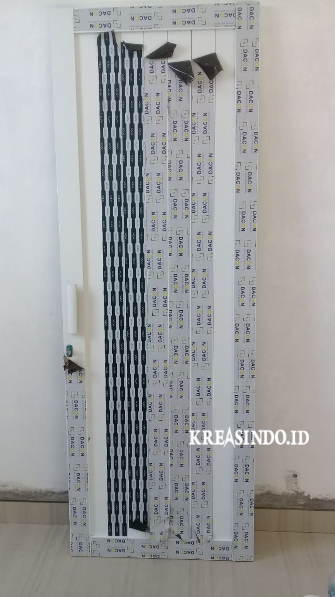 Pintu Kamar Mandi Aluminium pesanan Bu Yeni di Bandung Pintu Kamar Mandi Aluminium pesanan Bu Yeni di Bandung