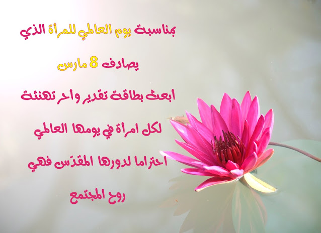 عيد المرأة عيد المرأة