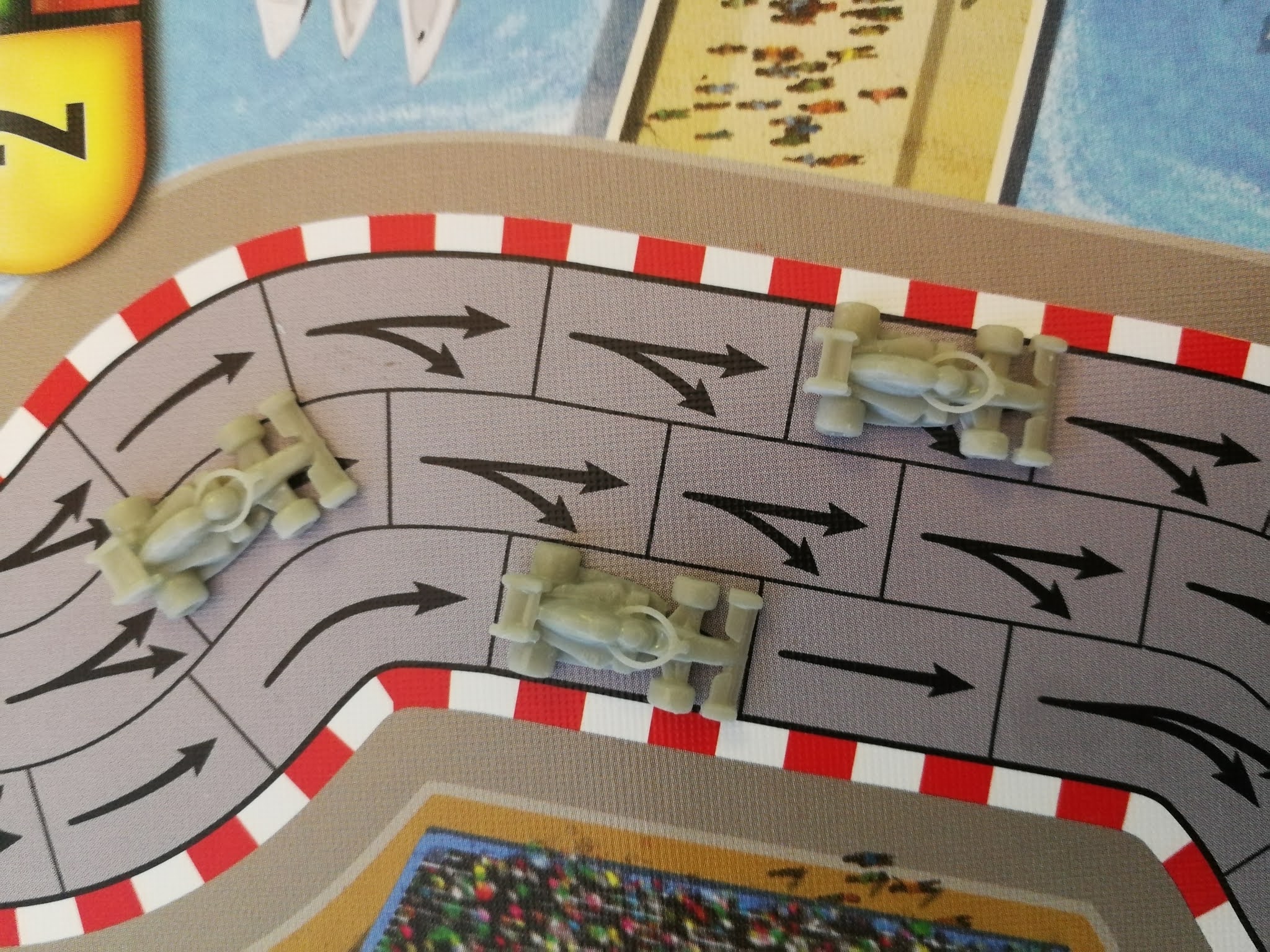 Car F1 2021 for board game Formula D. Coche de F1 2021 para el juego de mesa Formula D