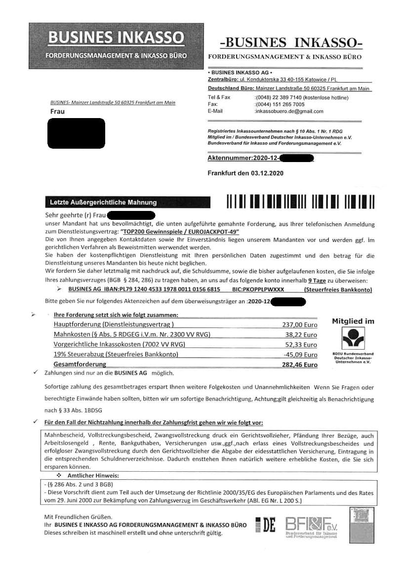 Verbraucherdienst E V