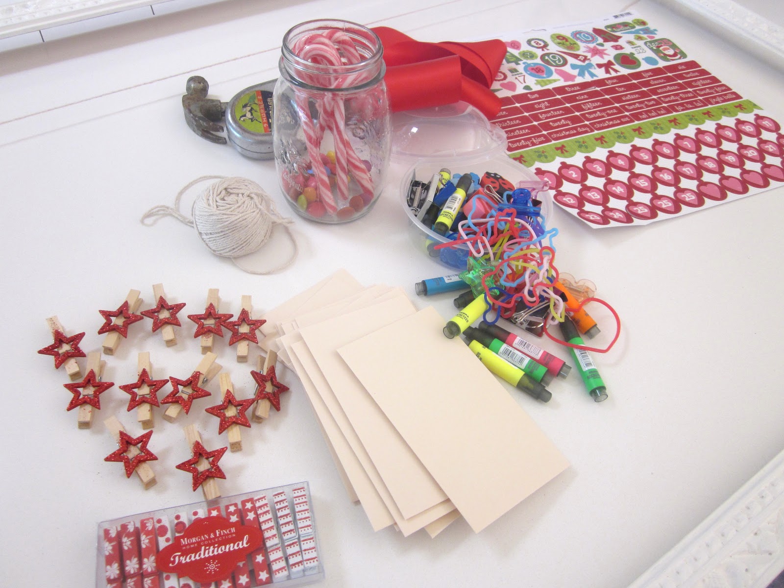 Make an Easy Christmas Advent Calendar Desire Empire