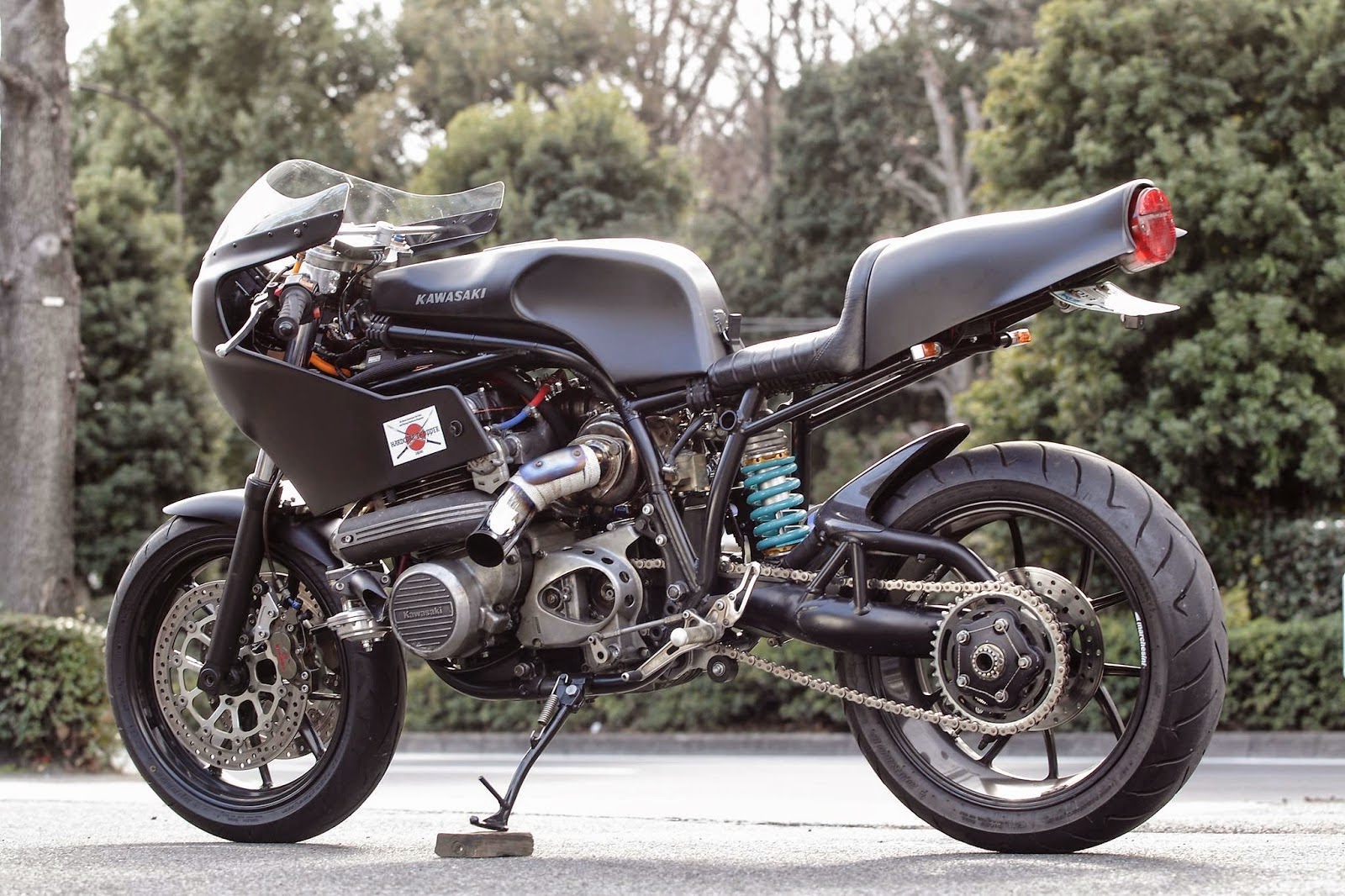 99garage | Cafe Racers Customs Passion Inspiration: Kawasaki Z1 Turbo