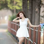 Yeon Ji Eun – Lovely Ji Eun In Outdoors Photo Shoot Foto 18