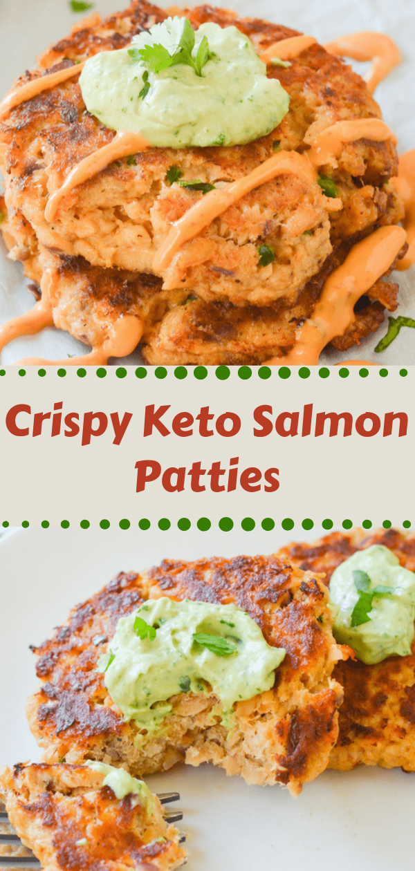 Keto Dinner Crispy Keto Salmon Patties Delicious Pin It