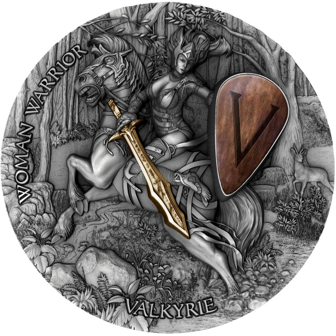 coins and more 1596) "Valkyrie" ("Chooser of the Slain Warriors
