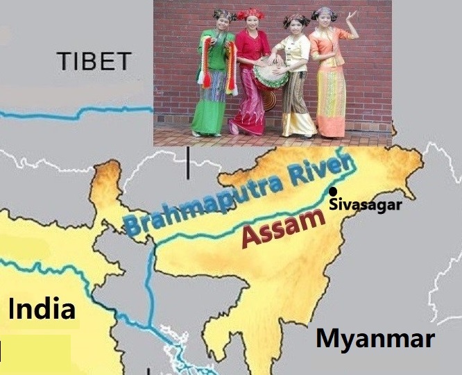 Ahoms In India Map Ethnic Origin Of Ahom In Northeast India