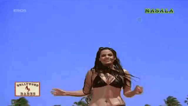 from indian Mumtaz with bikini