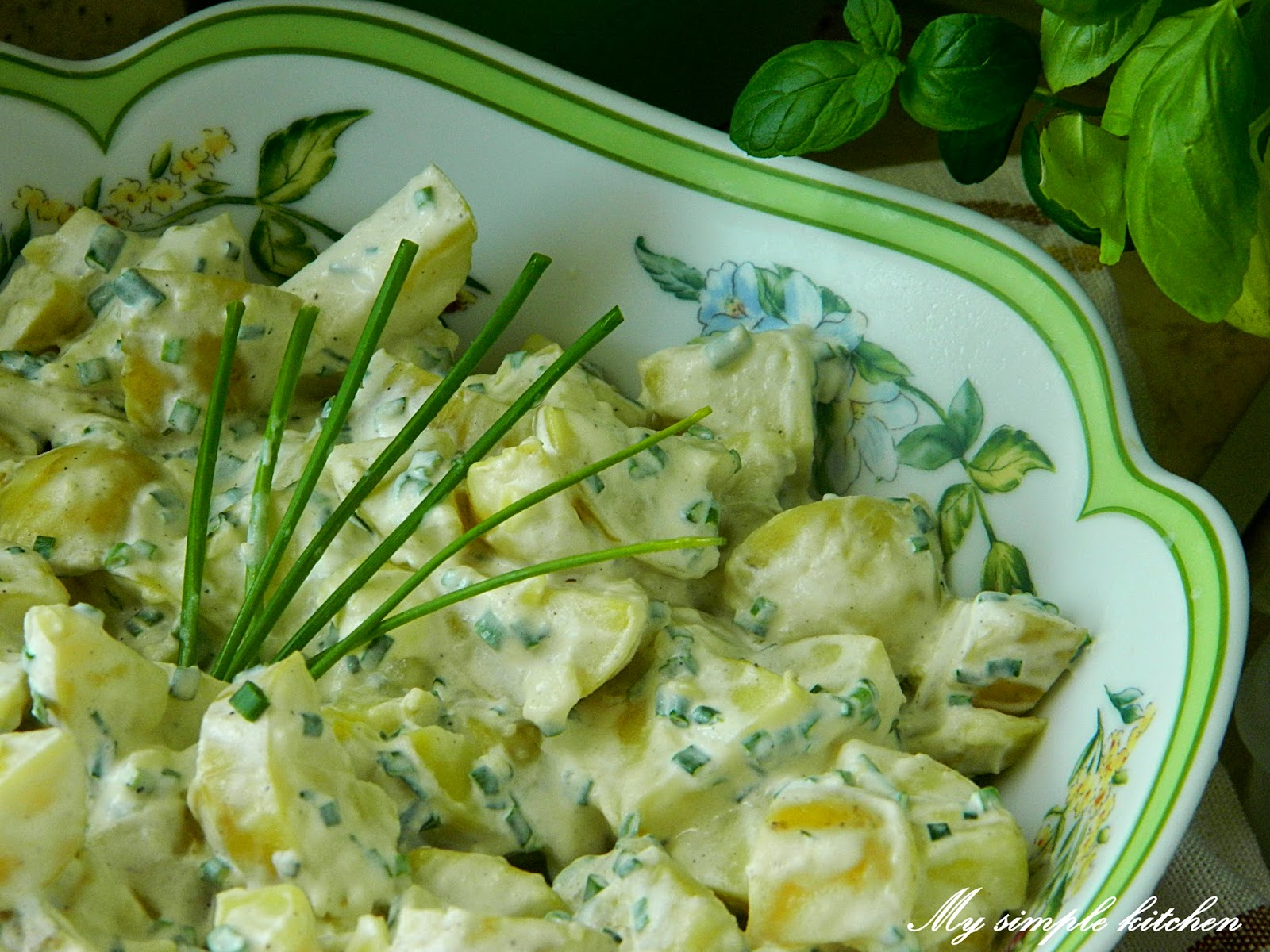 Sałatka ziemniaczana do grilla | My simple kitchen