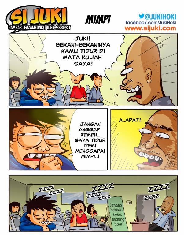 40 Komik Lucu Indonesia Si Juki Tahun Ini Kartunlucu