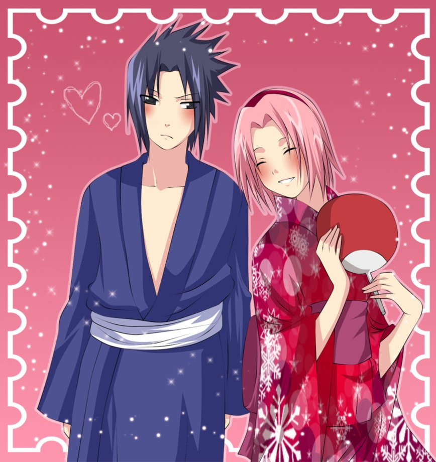 Kumpulan Gambar Sasuke Sakura Romantis