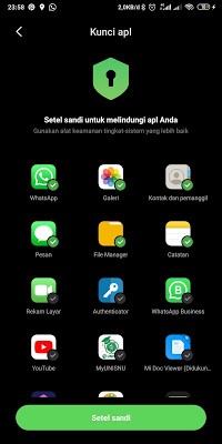 Cara Mengunci Aplikasi Di Hp Xiaomi Terbaru 2020 dengan mudah