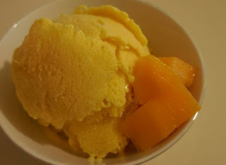 Mango ice cream