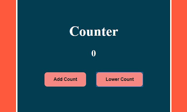 COUNTER PROJECT USING JAVASCRIPT