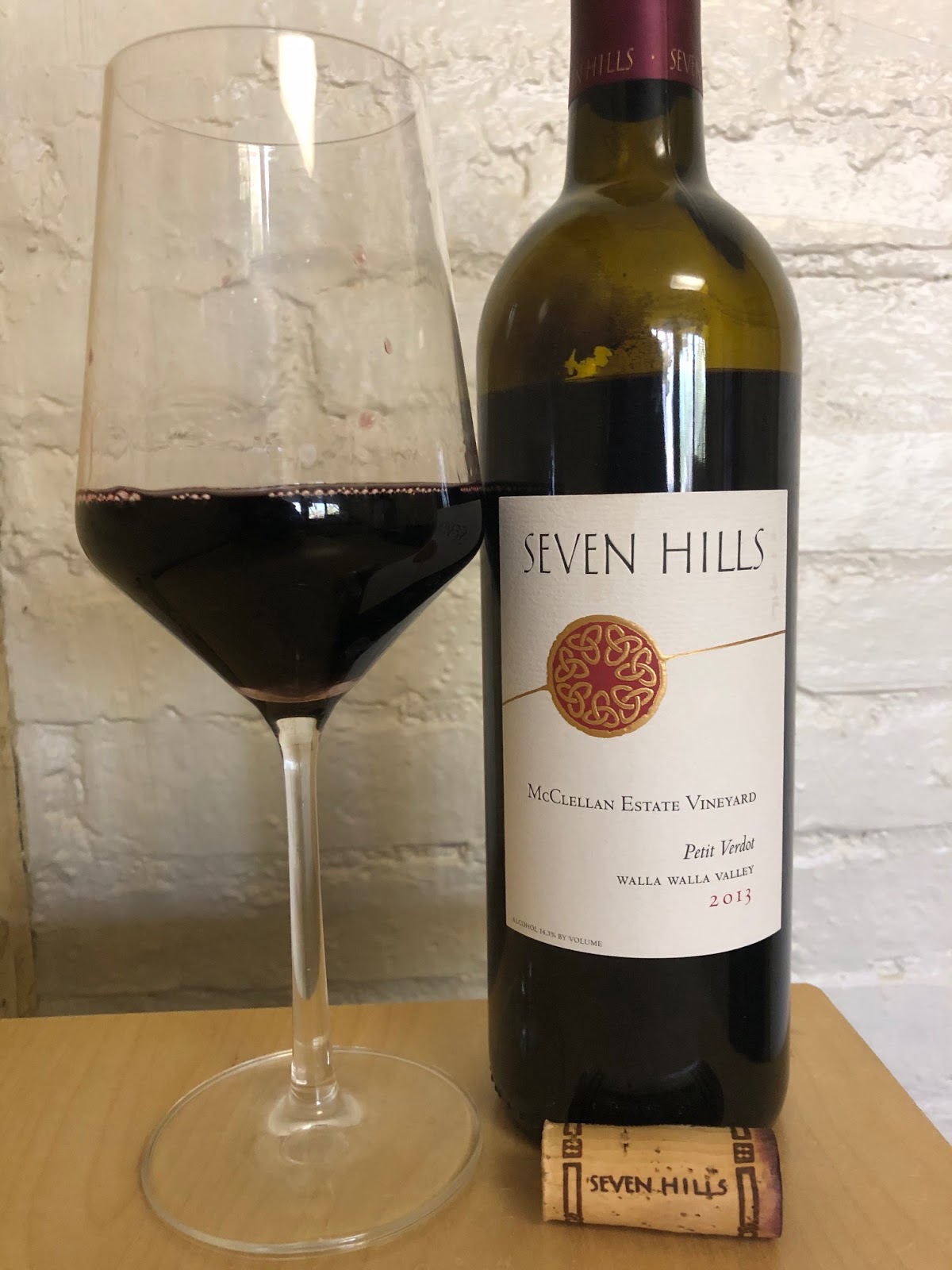 Wine, Food and Fun with the Lumpy One... 2013 Seven Hills McClellan