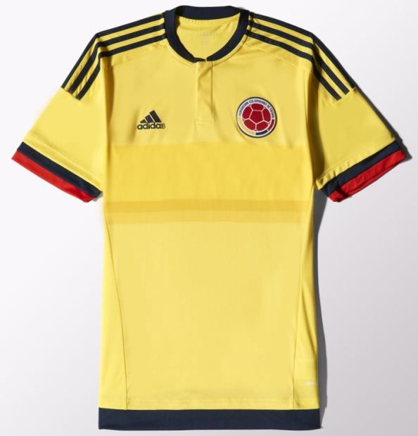 Colombia Home Jersey Kit 2015