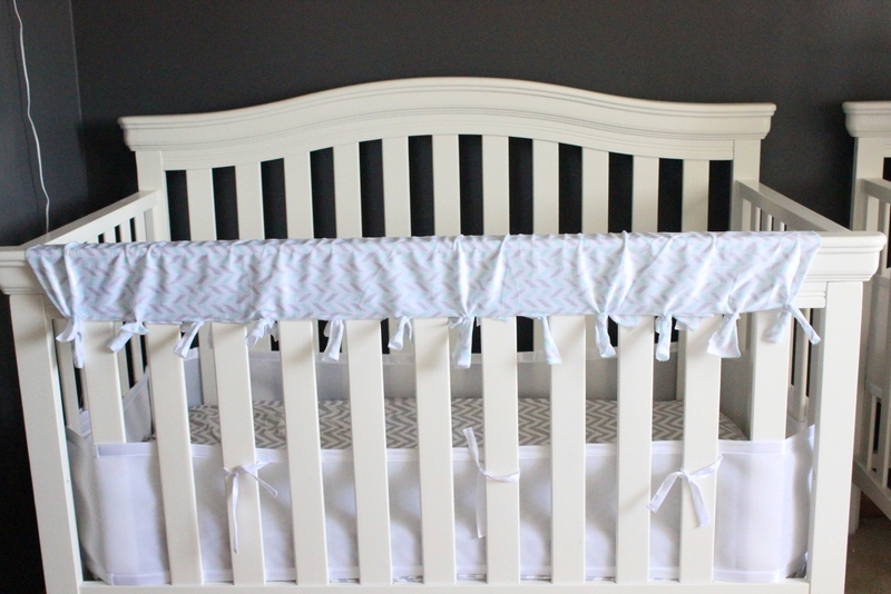 Married to Davis DIY NoSew Crib Rail Cover