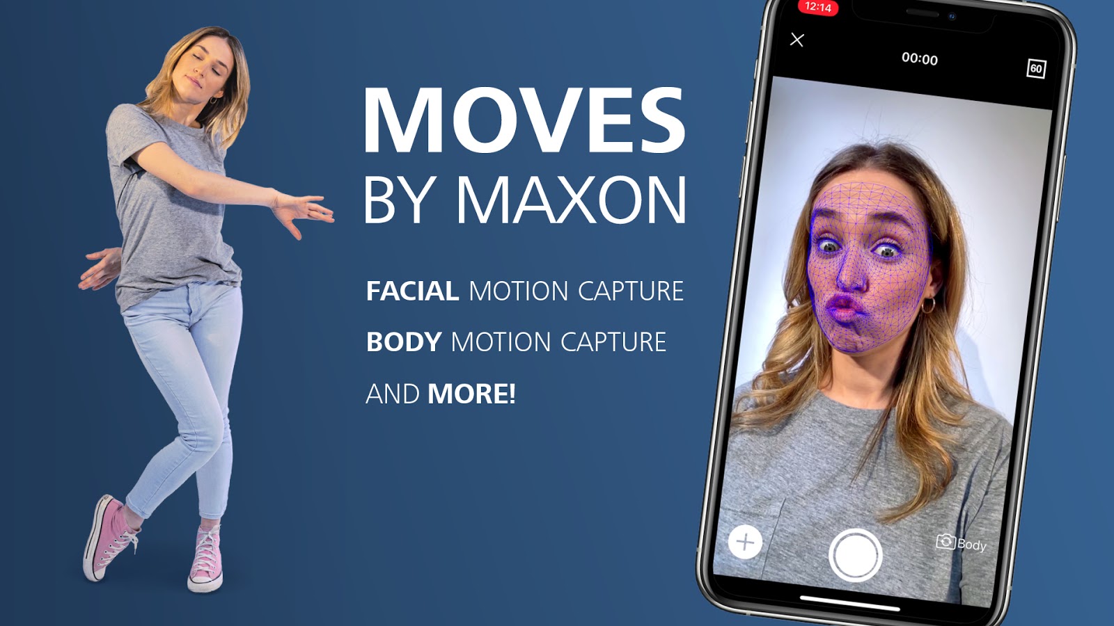 Moves by Maxon3D Haz motion capture con tu iPhone y Cinema4D