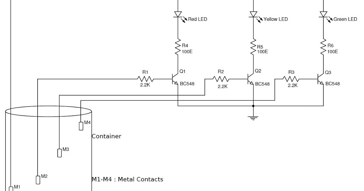 Water Level Indicator Using Transistor LBM4