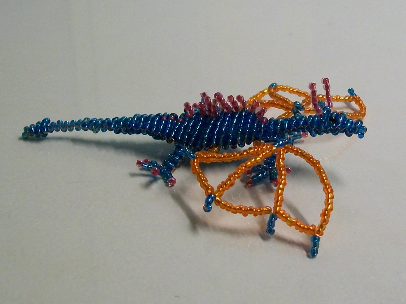 Beading for the very beginners Dragon