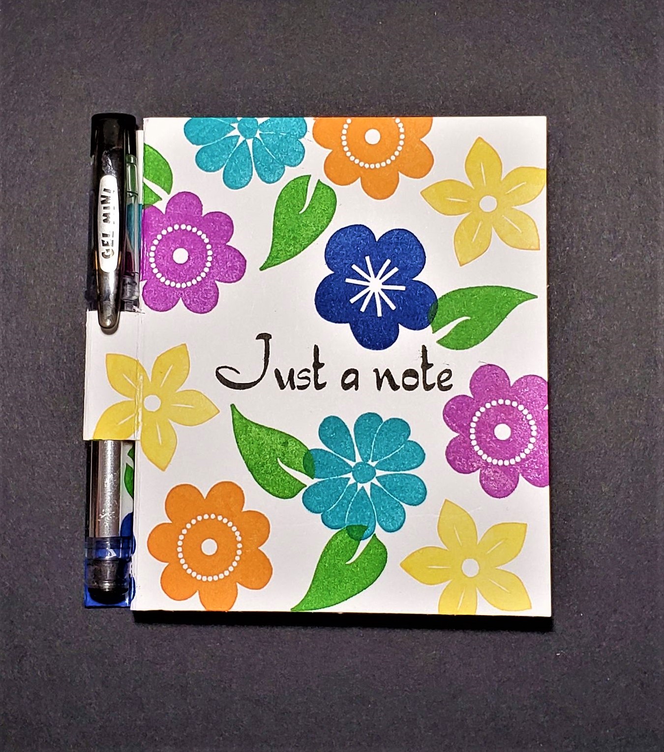 Post It Note Cover Crackerbox Stamps Blog