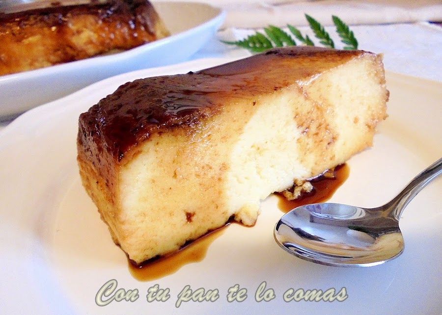 Flan de queso (Microondas)