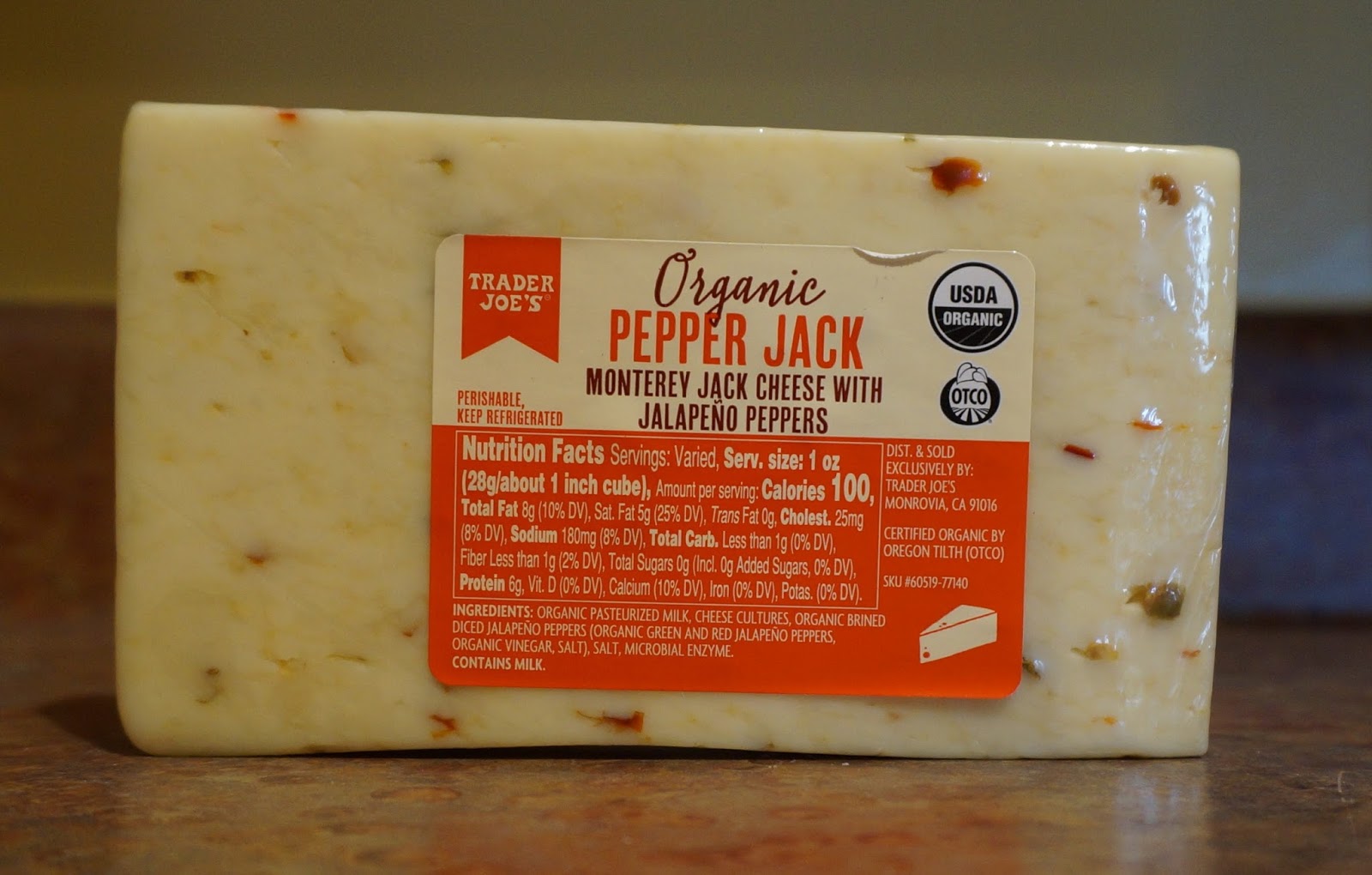 Exploring Trader Joe's Trader Joe's Organic Pepper Jack