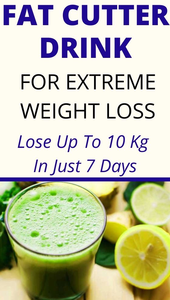 Fat Cutter Drink For Extreme WeightLoss; Lose Up To 10 Kg In Just 7