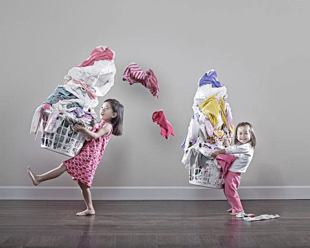 An Awesome Dad Shoots Creative Photographs of His Daughters