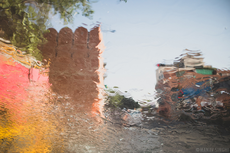 I think Disinfectants were Very Strong . . . :) - Took this Street Photography Shot on 21-May-2020 at Ajmeri Gate, Jaipur.