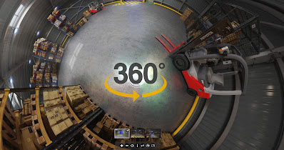 Visite virtuelle 3D 360 hangar aperçu