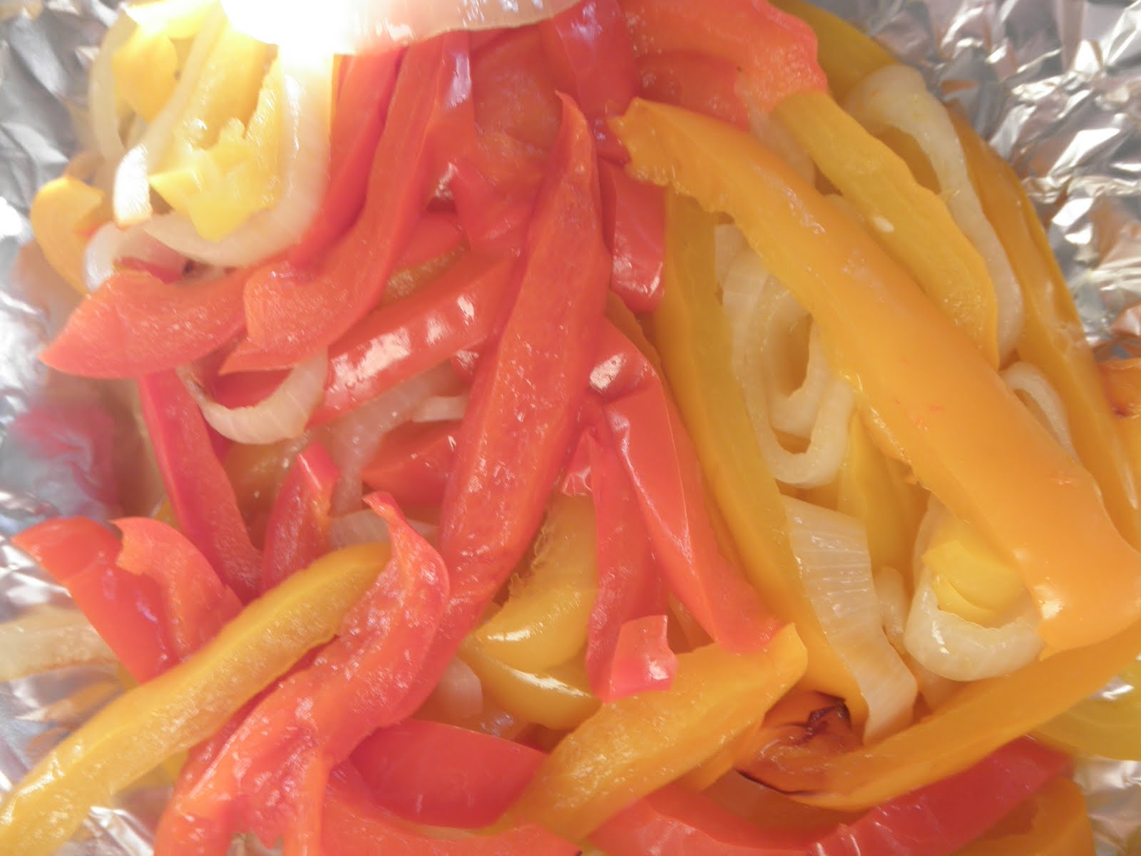 365 "Healthy" Recipes in 365 Days Grilled Peppers and Onions