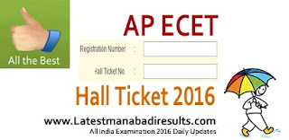 AP ECET 2016 Hall Ticket Download Manabadi apecet.org AP ECET Hall Ticket Download, www.apecet Hall Tickets 2016,AP ECET 2016 Admit Card,