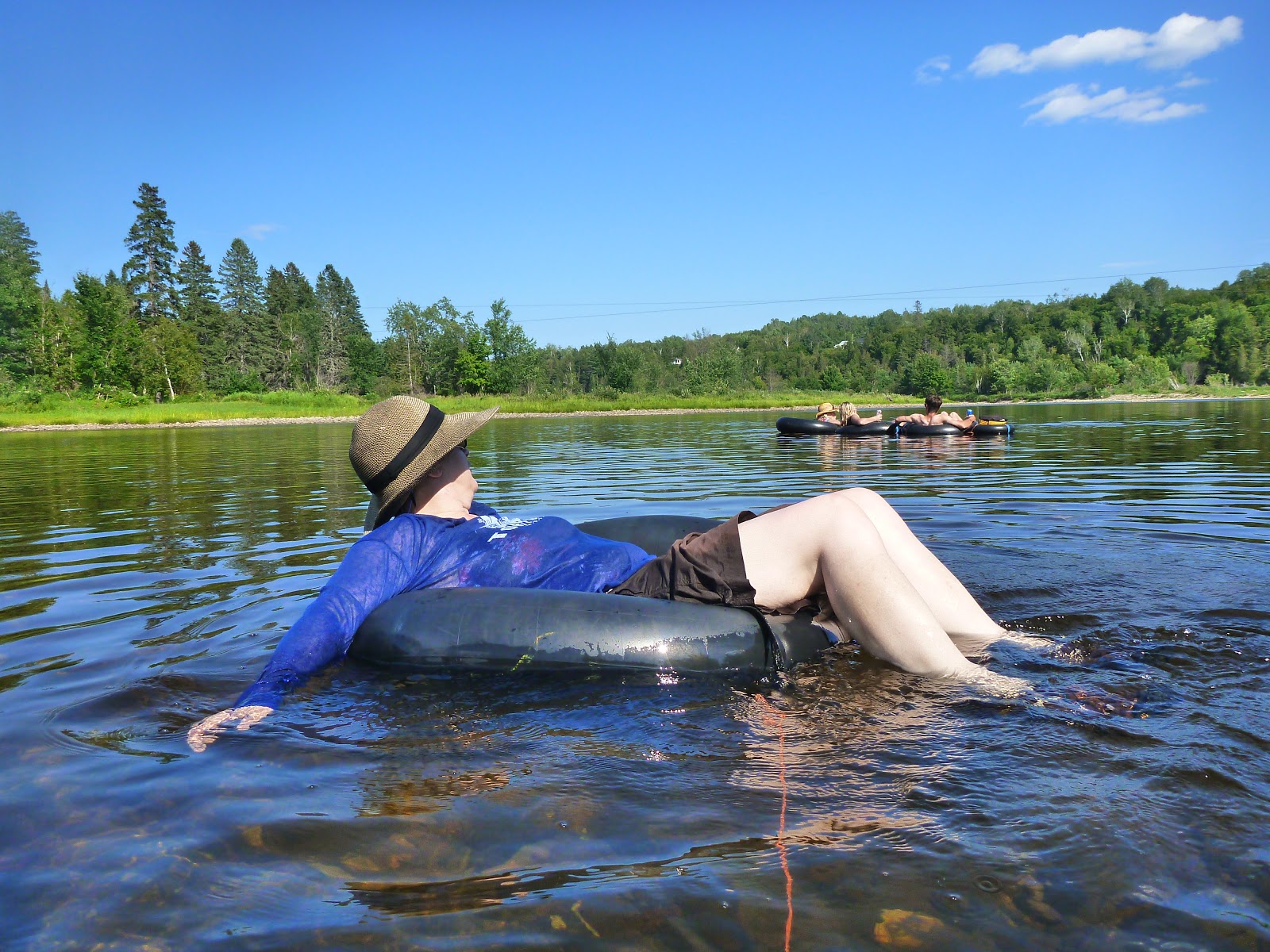 Ride Reports and Other Drivel 2020 Tubing down the Little West