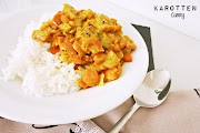 Reis mit Karotten-Curry