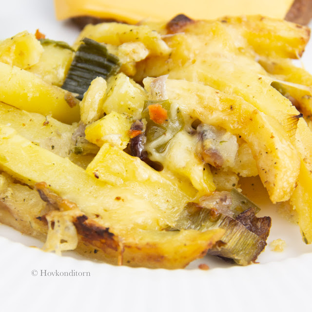 Truffle Potato Gratin