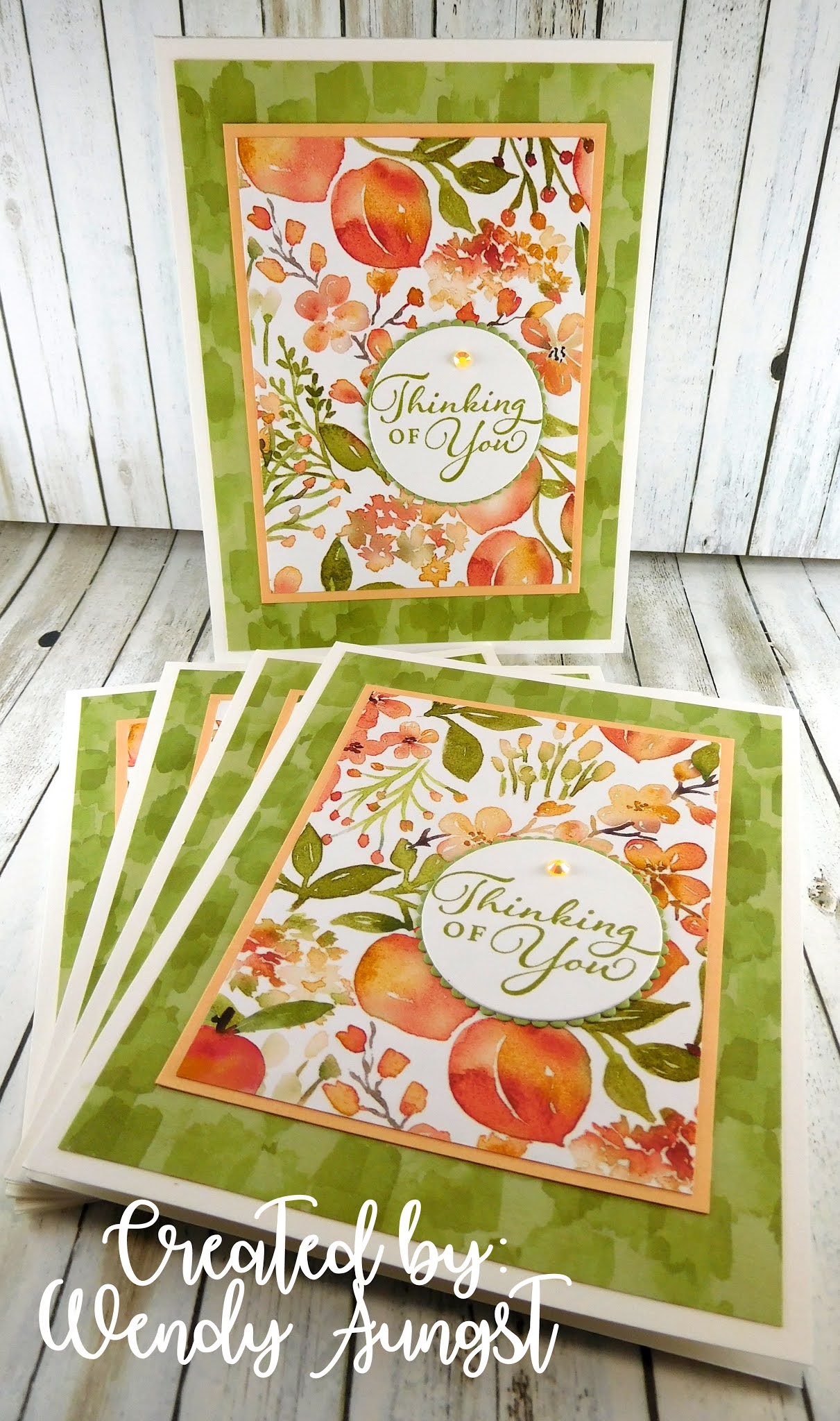 WeeBeeStampin4Fun Thinking of You Card Set