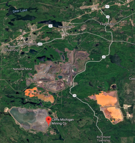 Industrial History 1963 Empire Iron Ore Mine in UP MI that was closed