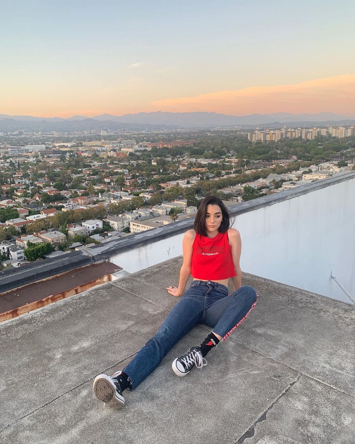 Indiana Massara at a Photoshoot -August 2019