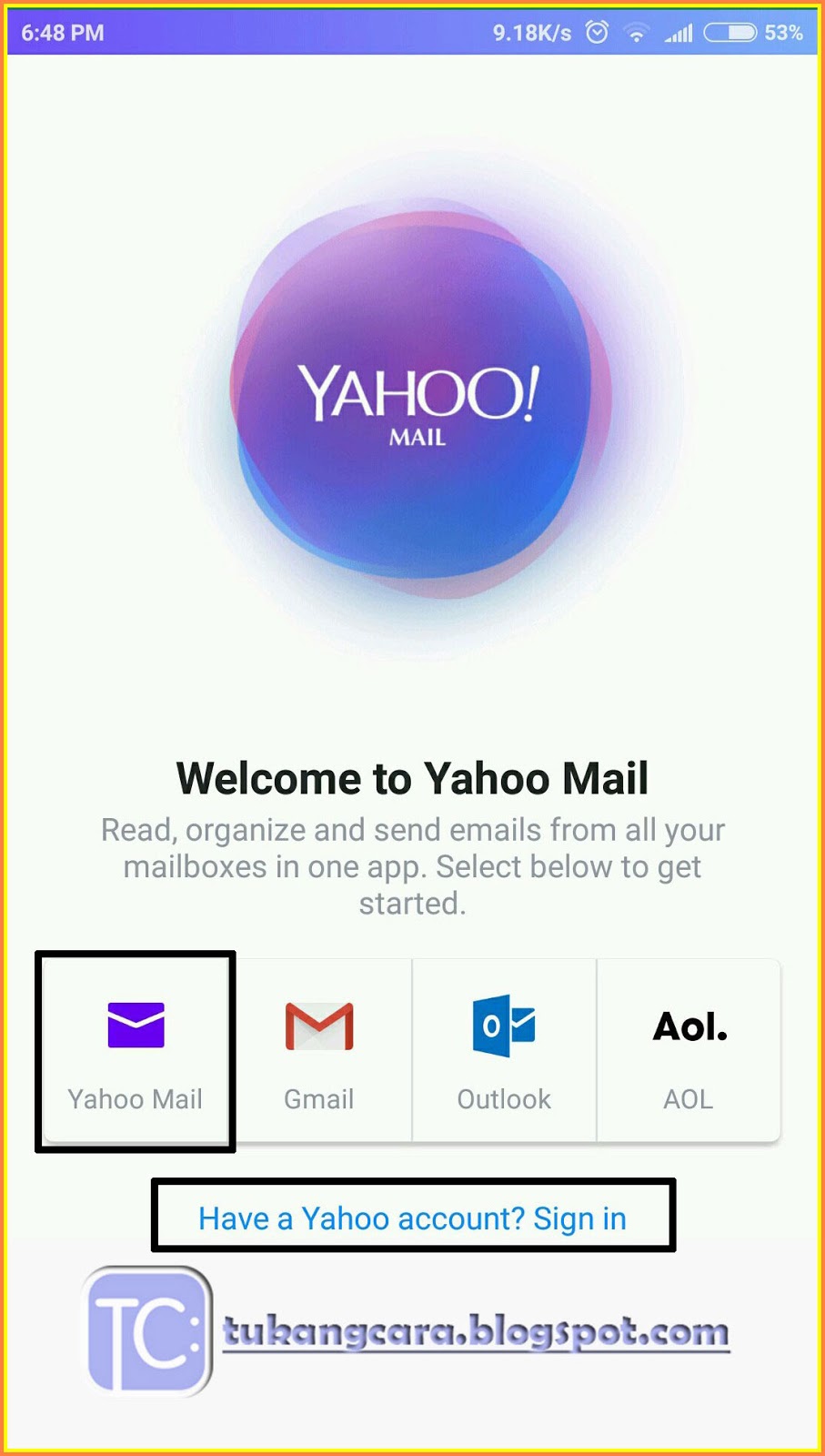 Cara Setting Email Yahoo Di Android Dan Bagaimana Masuk Yahoo Mail