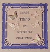 Top 3 at Butterfly Challenge blog