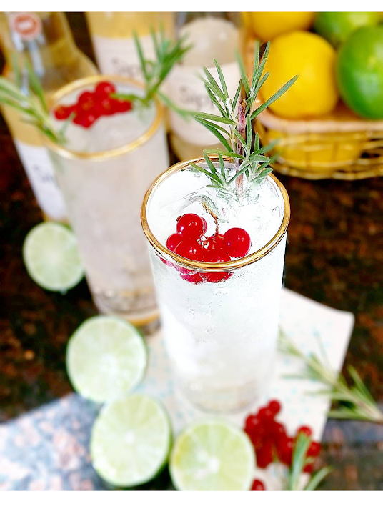 Winter Ginger Rosemary Cocktail!
