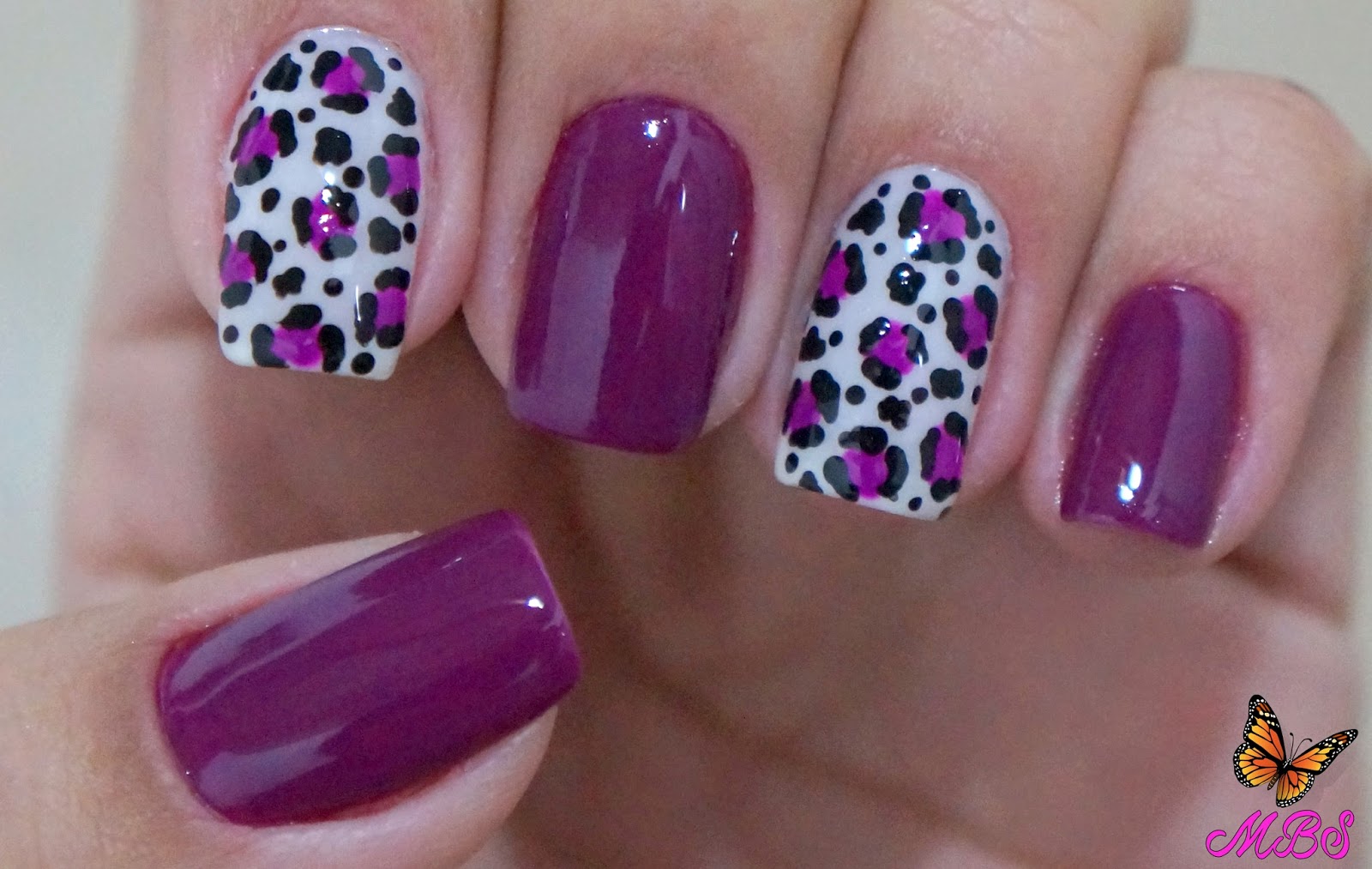 Bela e Simples Nail Art Unhas Decoradas de Oncinha Fáceis Artesanato Ponta Negra ~ Bela e Simples Nail Art Unhas Decoradas de Oncinha Fáceis