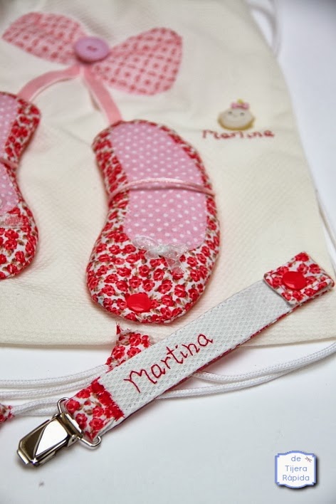 mochila guarderia ballet