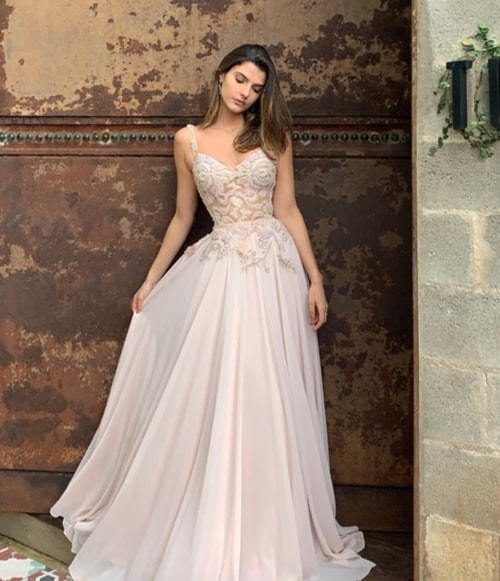 vestido longo rose vestido longo rose